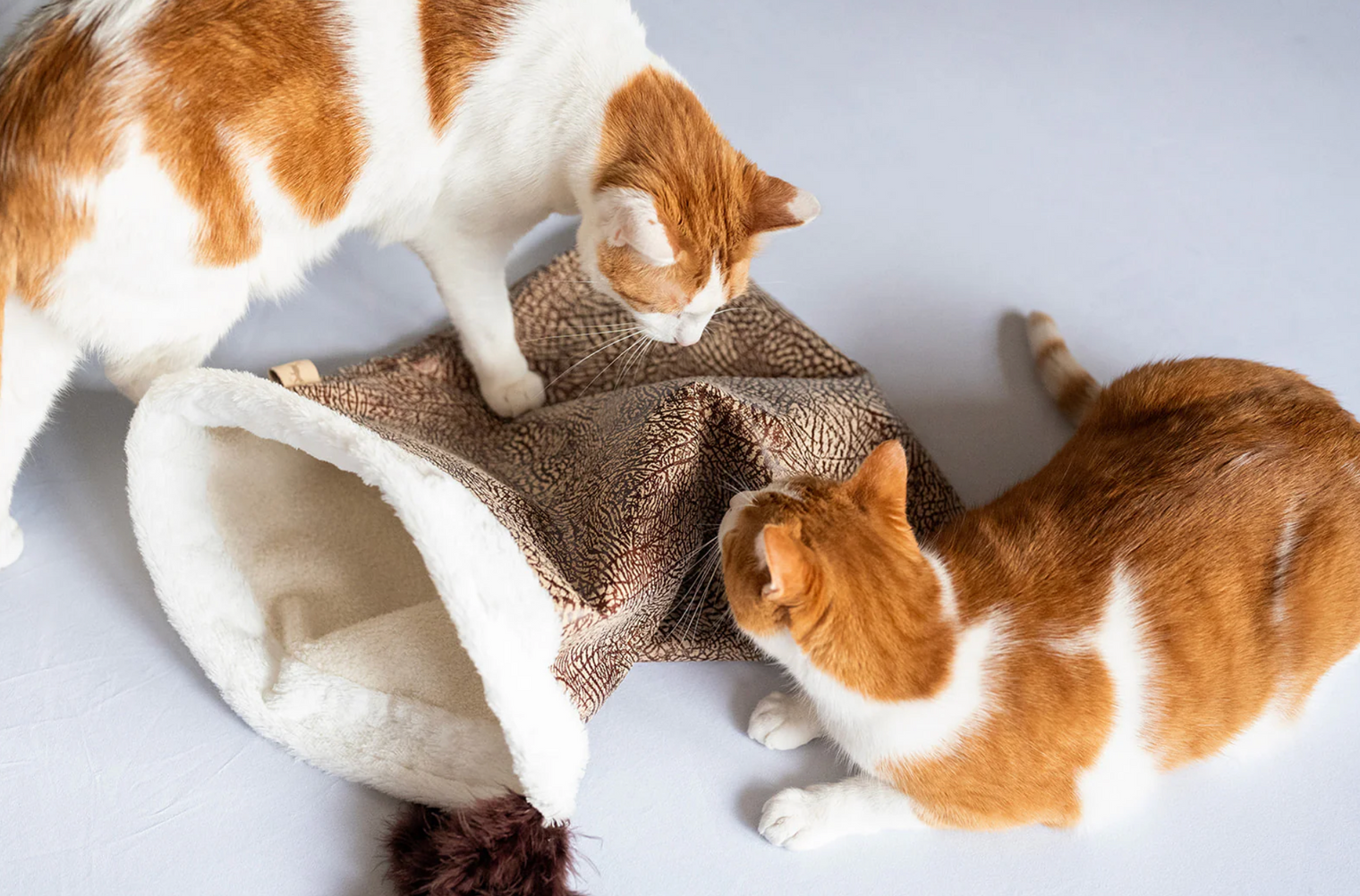 Cat Crinkle Sack, Ash Grey