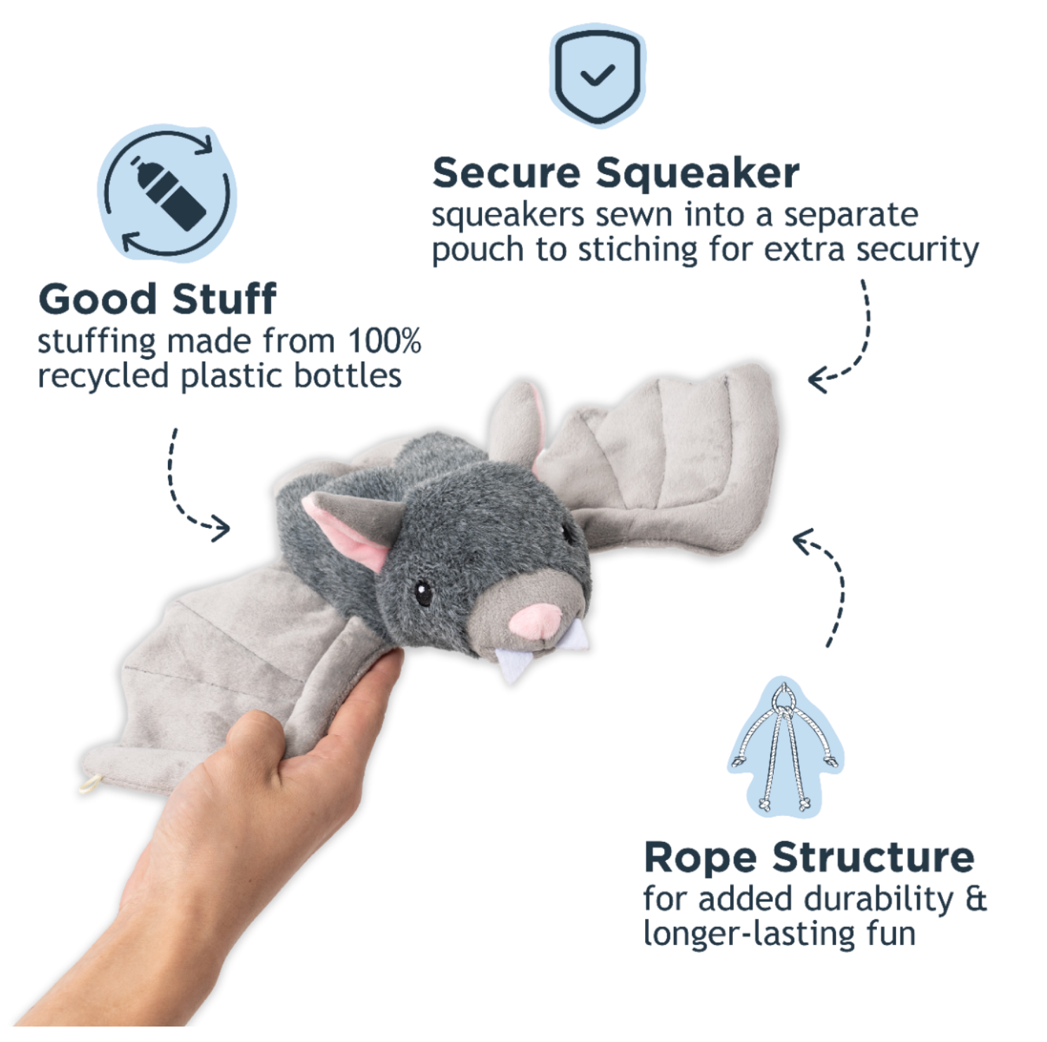 Flying Bat Plush Toy