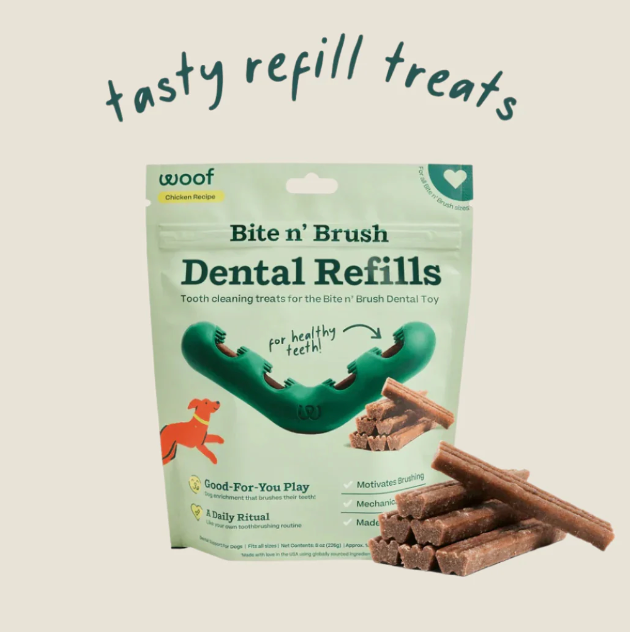 Bite n' Brush Refills