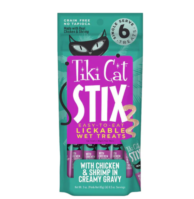 Tiki Cat Stix Chicken & Shrimp 3oz