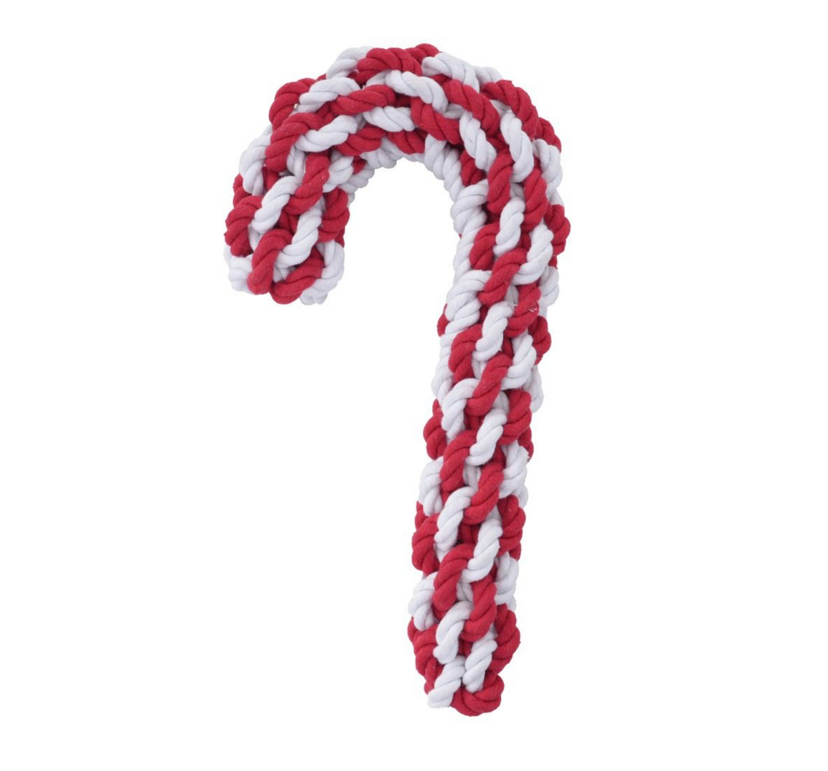 Candy Cane Braided Rope Tug
