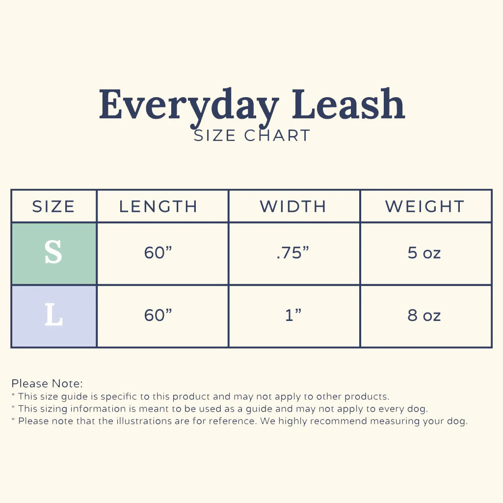 Rose Everyday PVC Leash