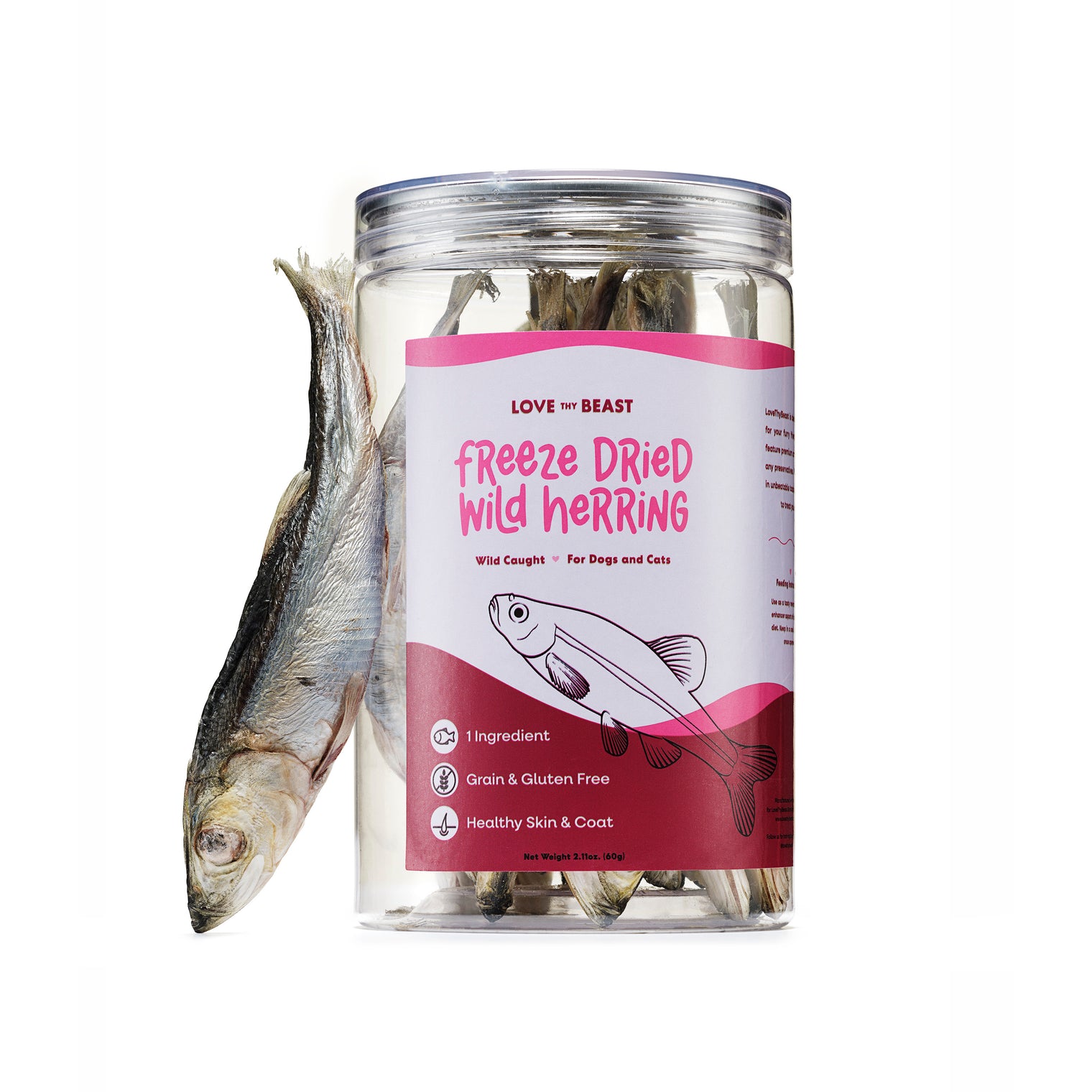 Freeze Dried Wild Herring