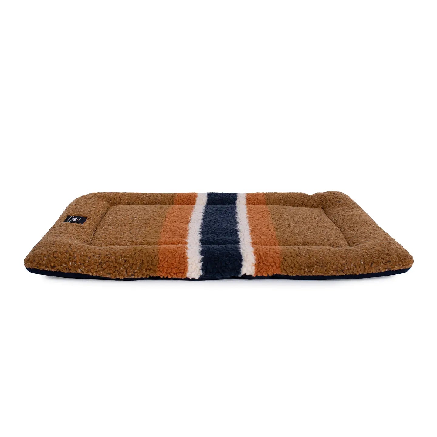 Shinola Pet Brown Rectangular Cushion Dog Bed