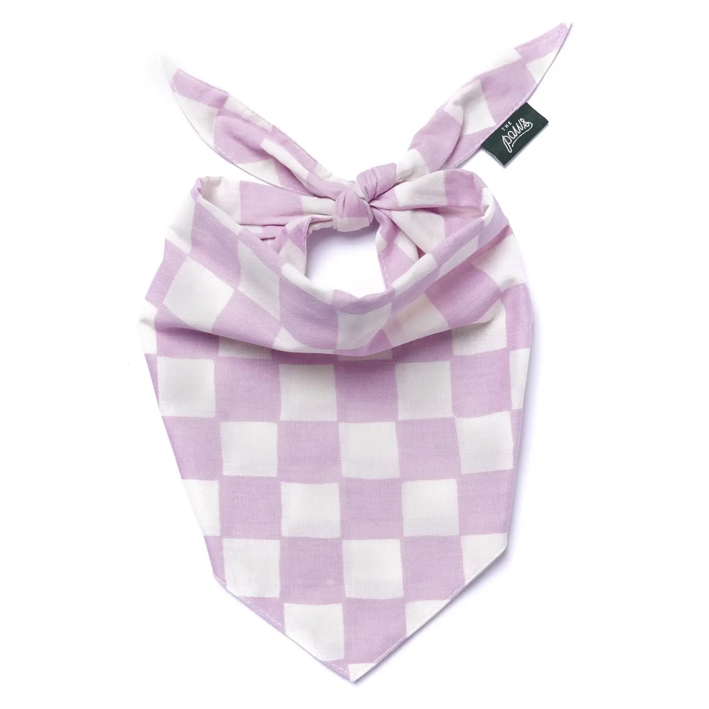 Lavender Square Bandana, 3 Sizes