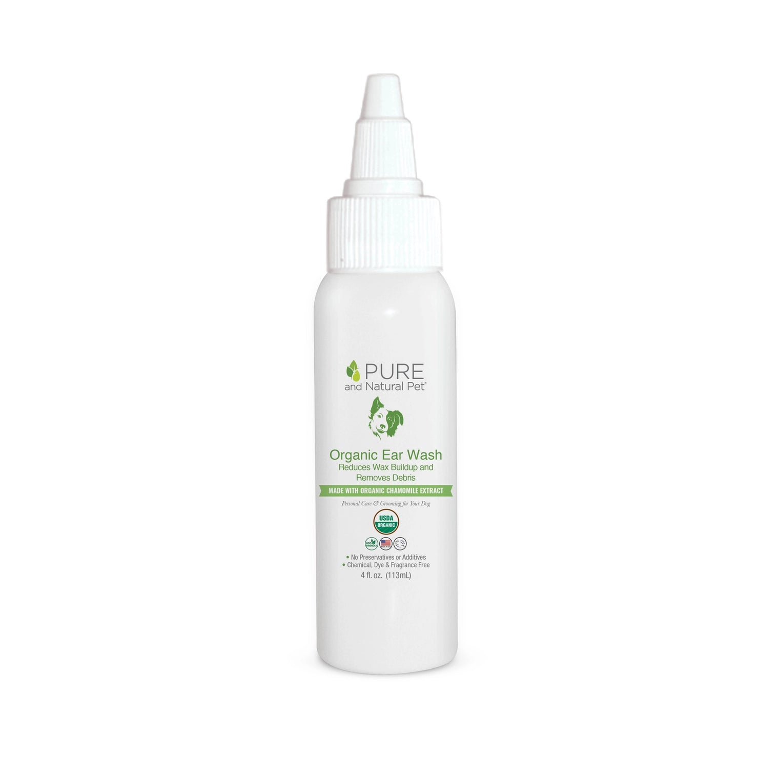 Ear Wash For Dogs - 4 oz
