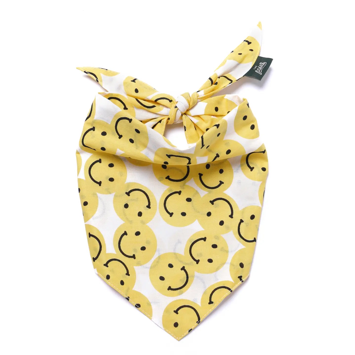 Smile Face Bandana, 3 Sizes