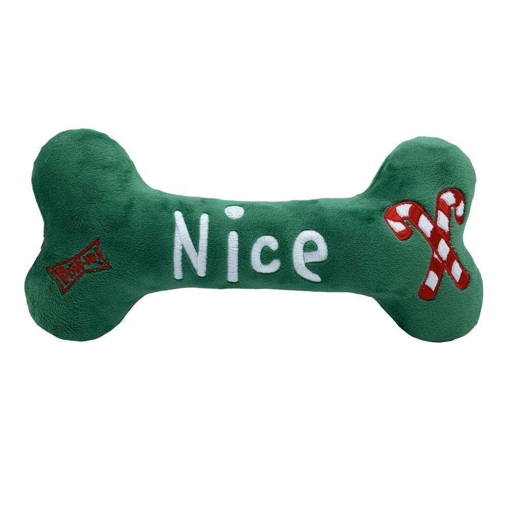 Naughty / Nice Plush Bone