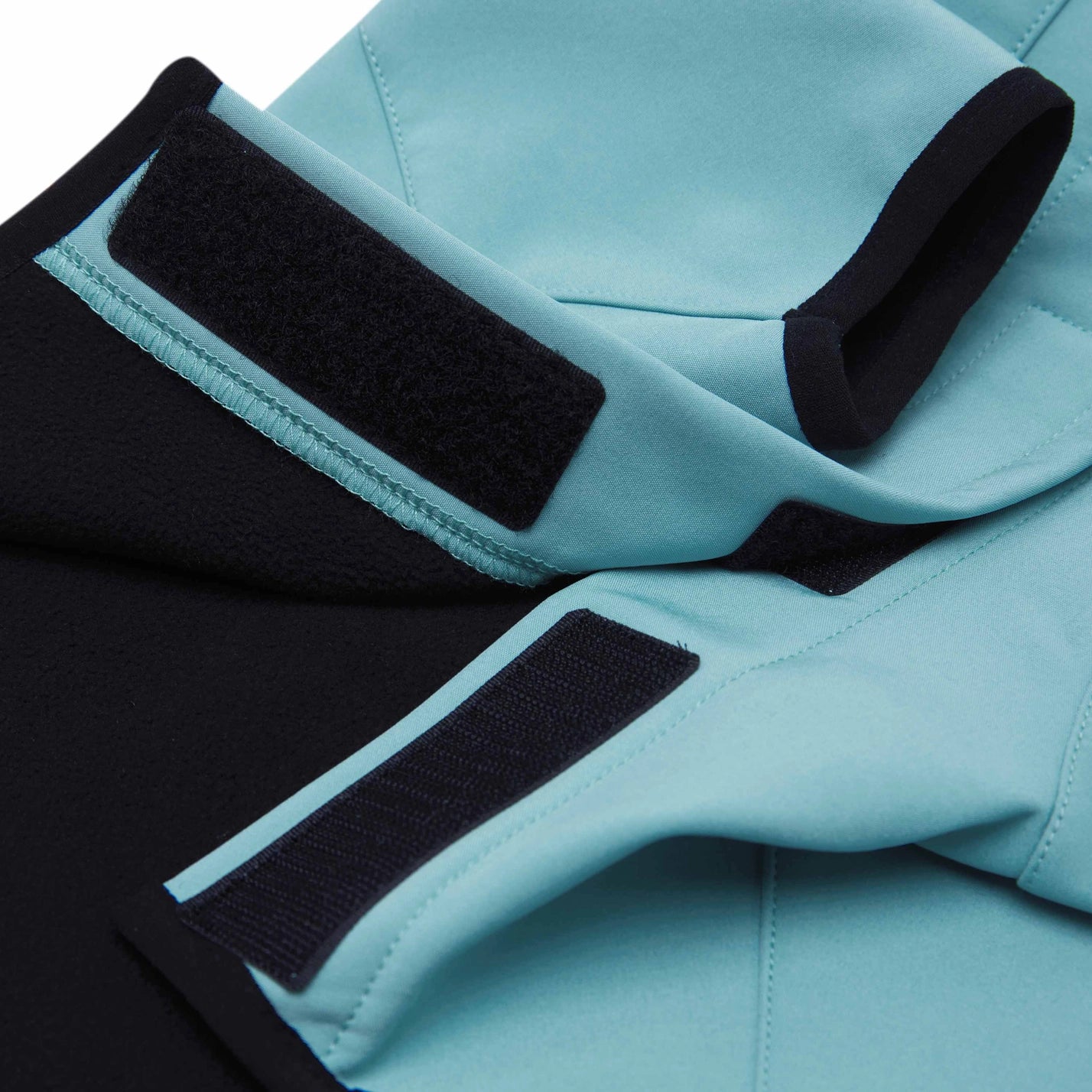 Waterproof Softshell Rain Coat, Aqua