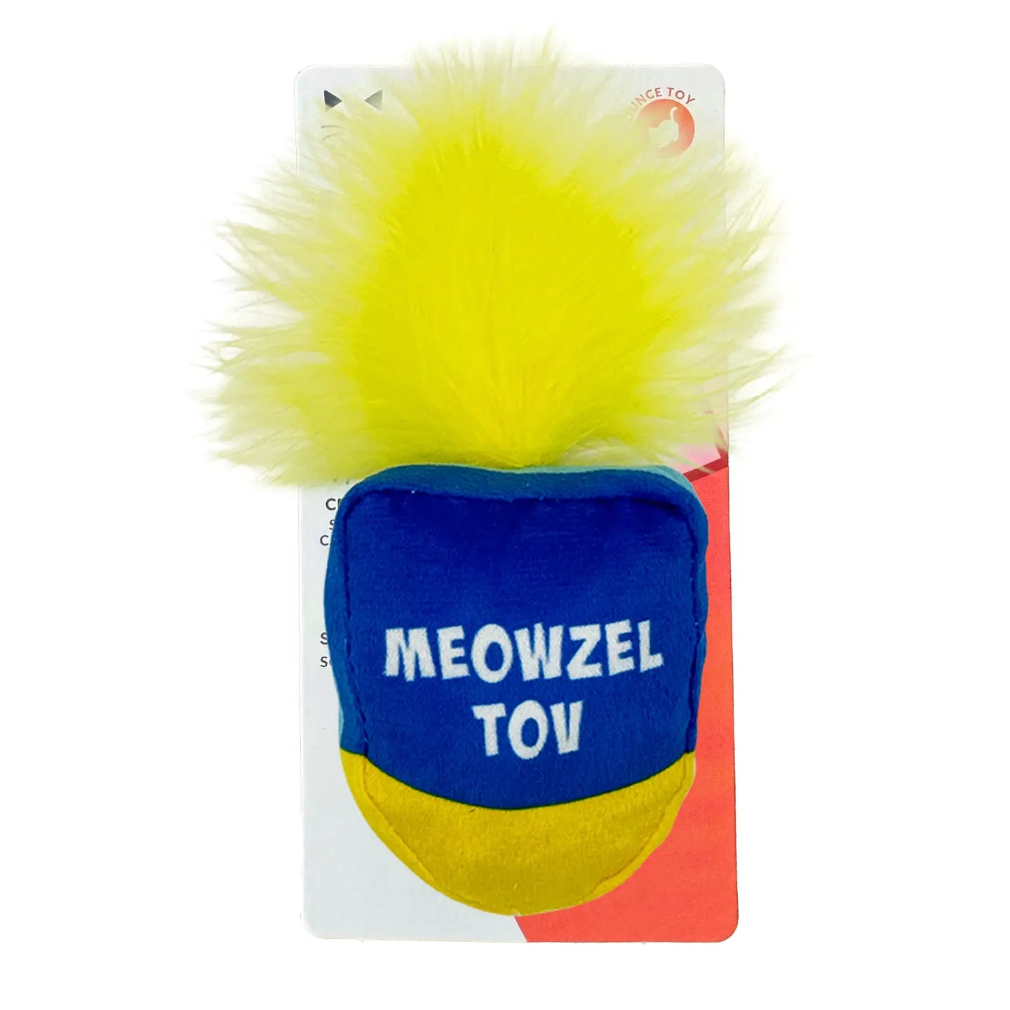 Meowzel Tov Dreidel Cat Toy