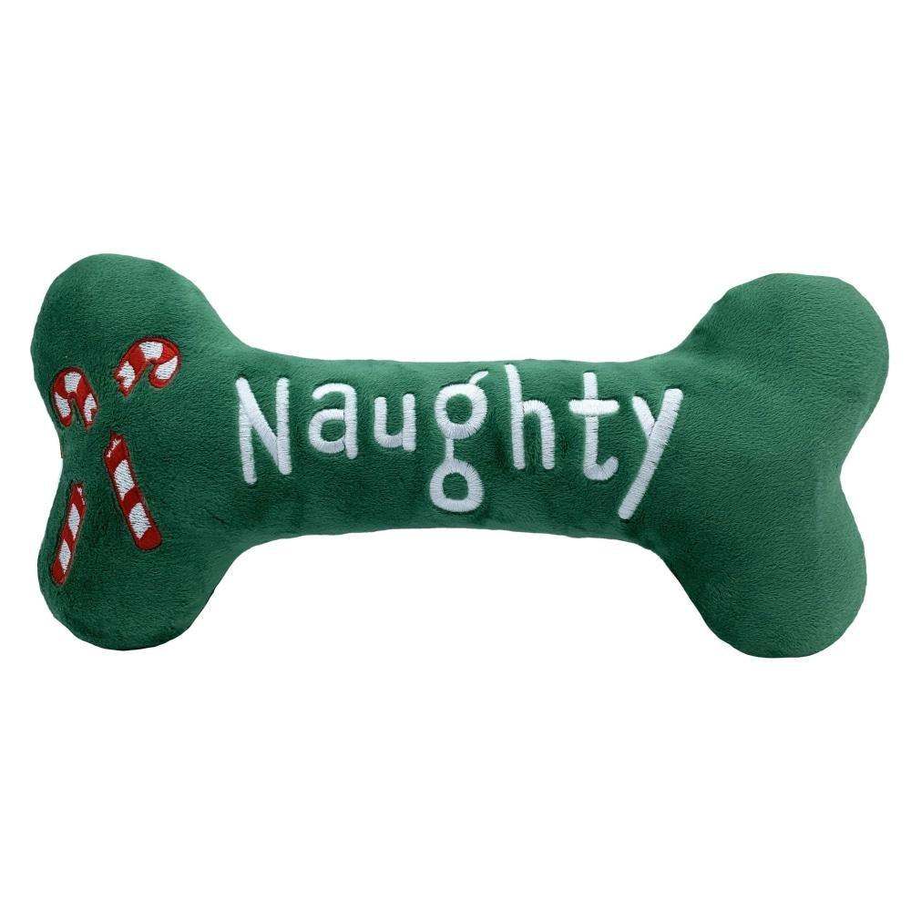Naughty / Nice Plush Bone