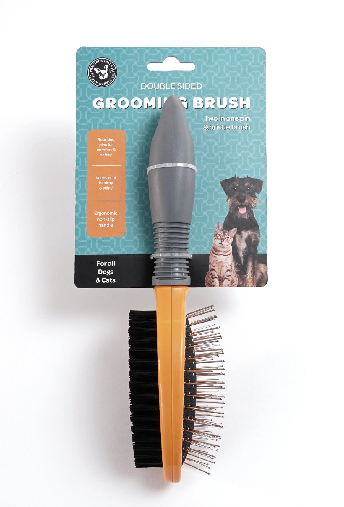 Double-Sided Pet Grooming Brush