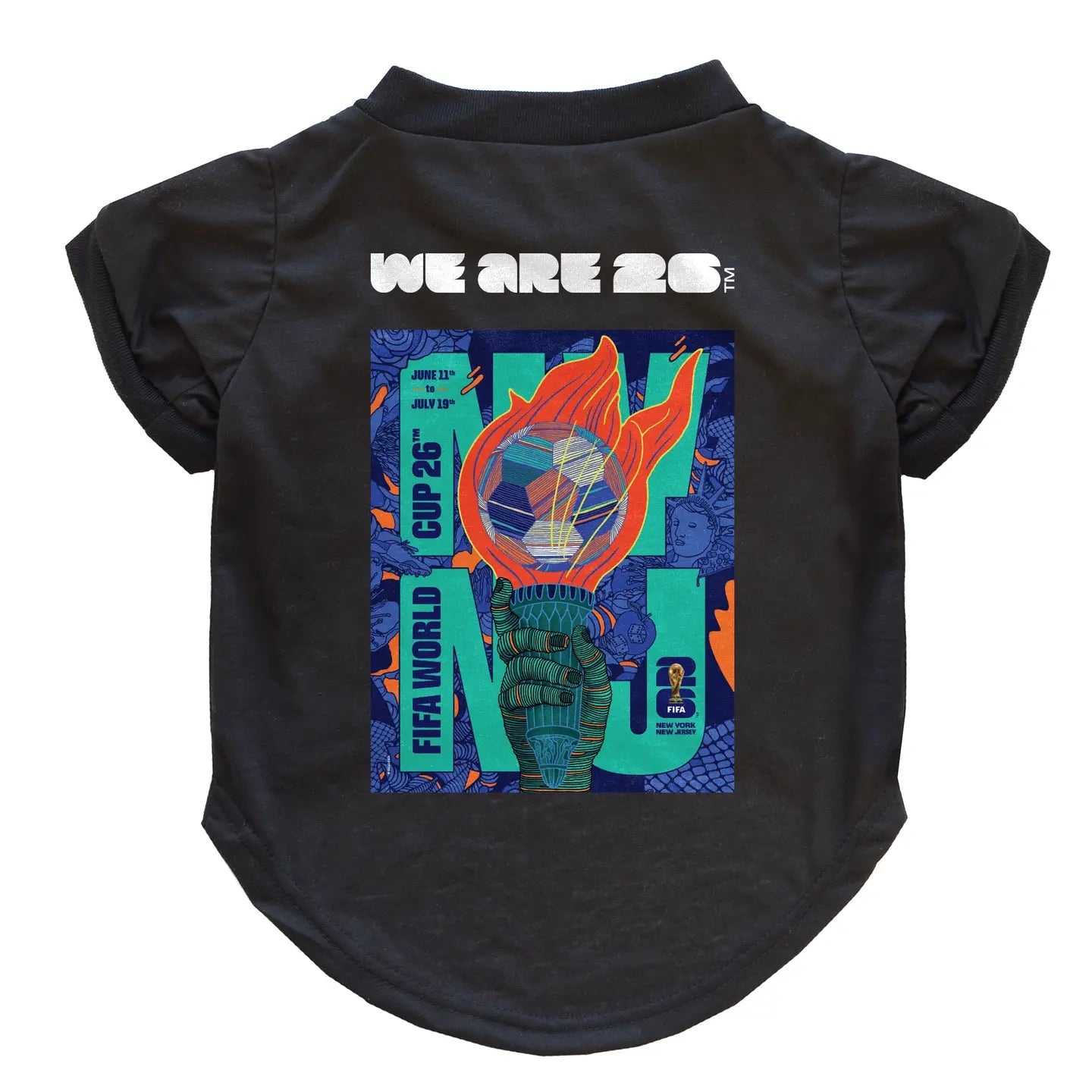 2026 Fifa World Cup Host City Pet T-Shirt
