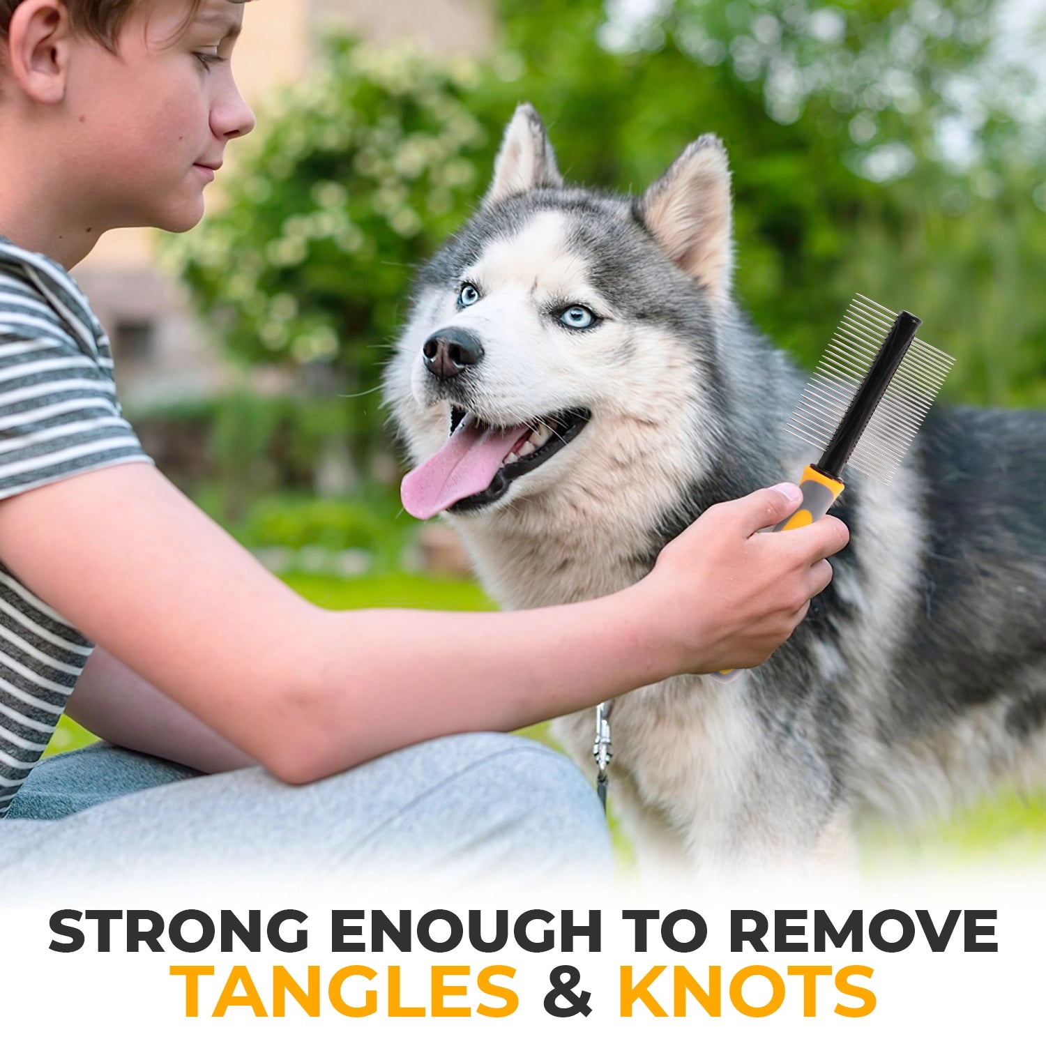 Double Sided Pin Comb