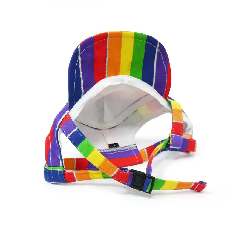 Rainbow Strap Hat