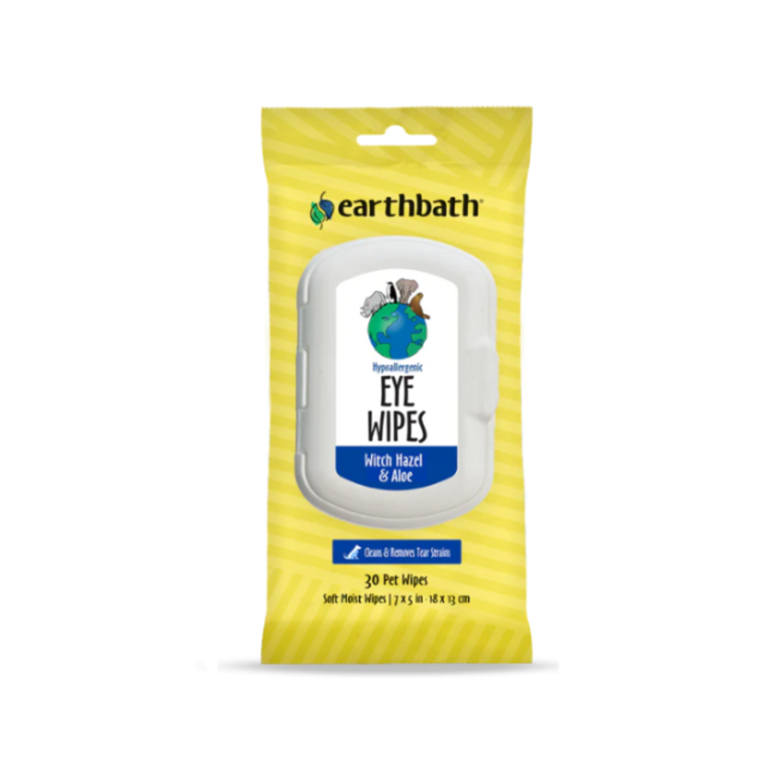 Hypoallergenic Eye Wipes, 30ct