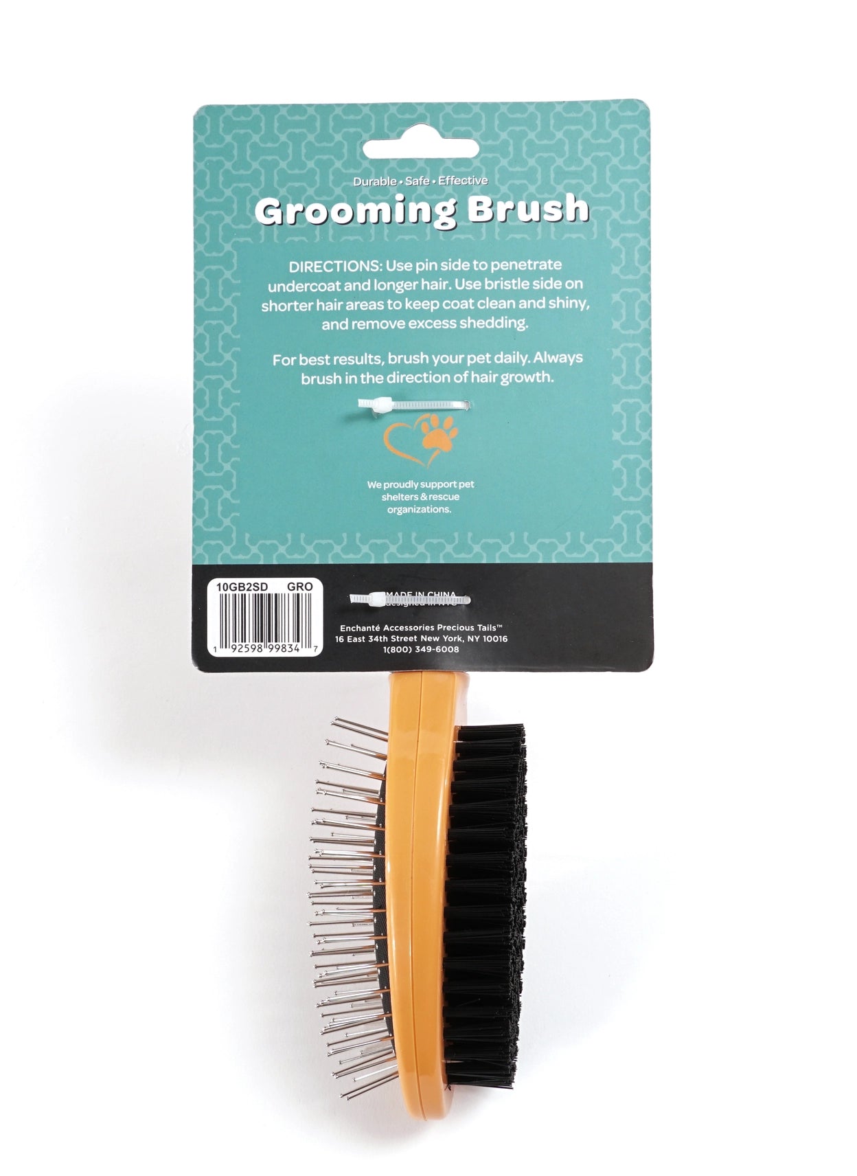 Double-Sided Pet Grooming Brush