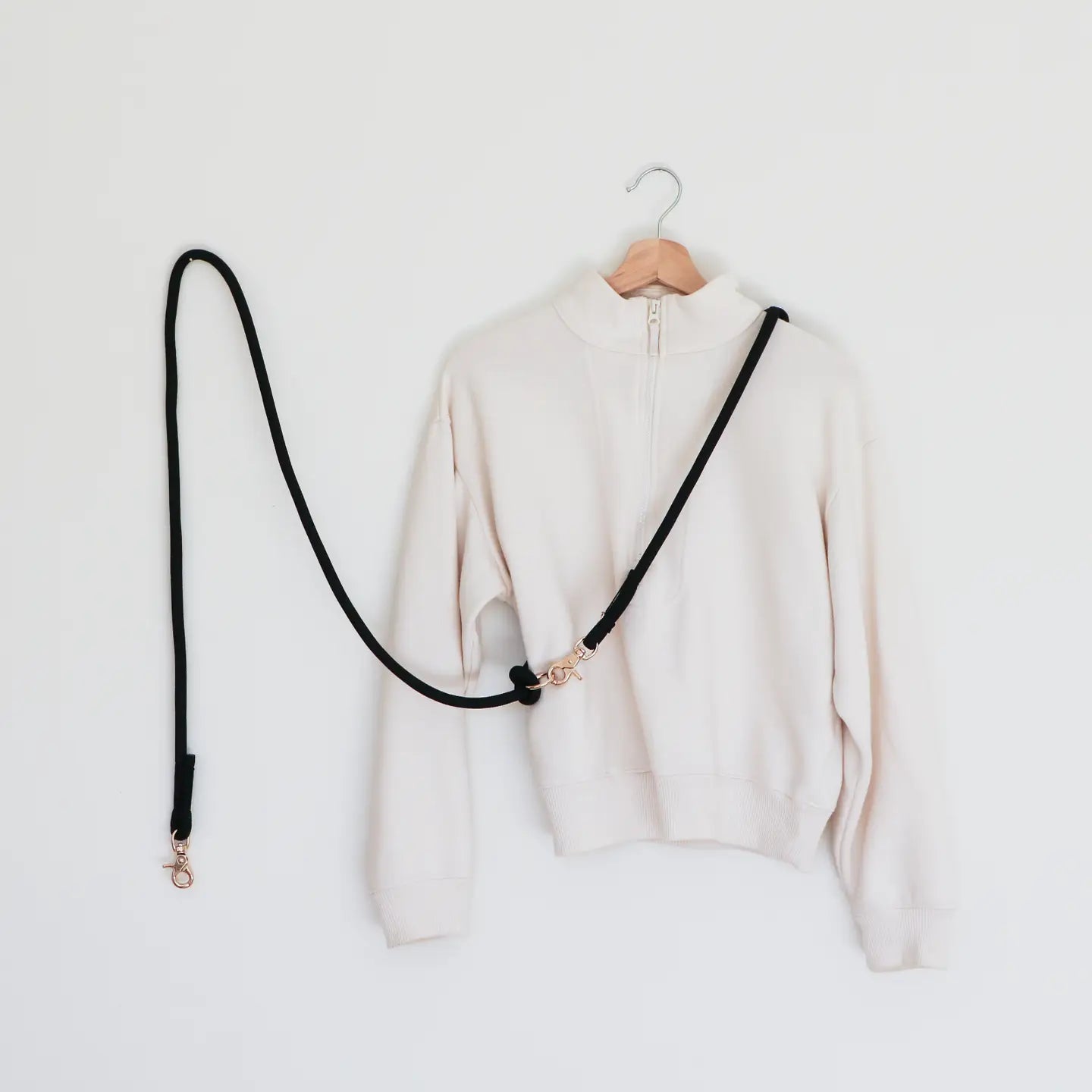 Furlou Black Hands Free Adjustable Leash