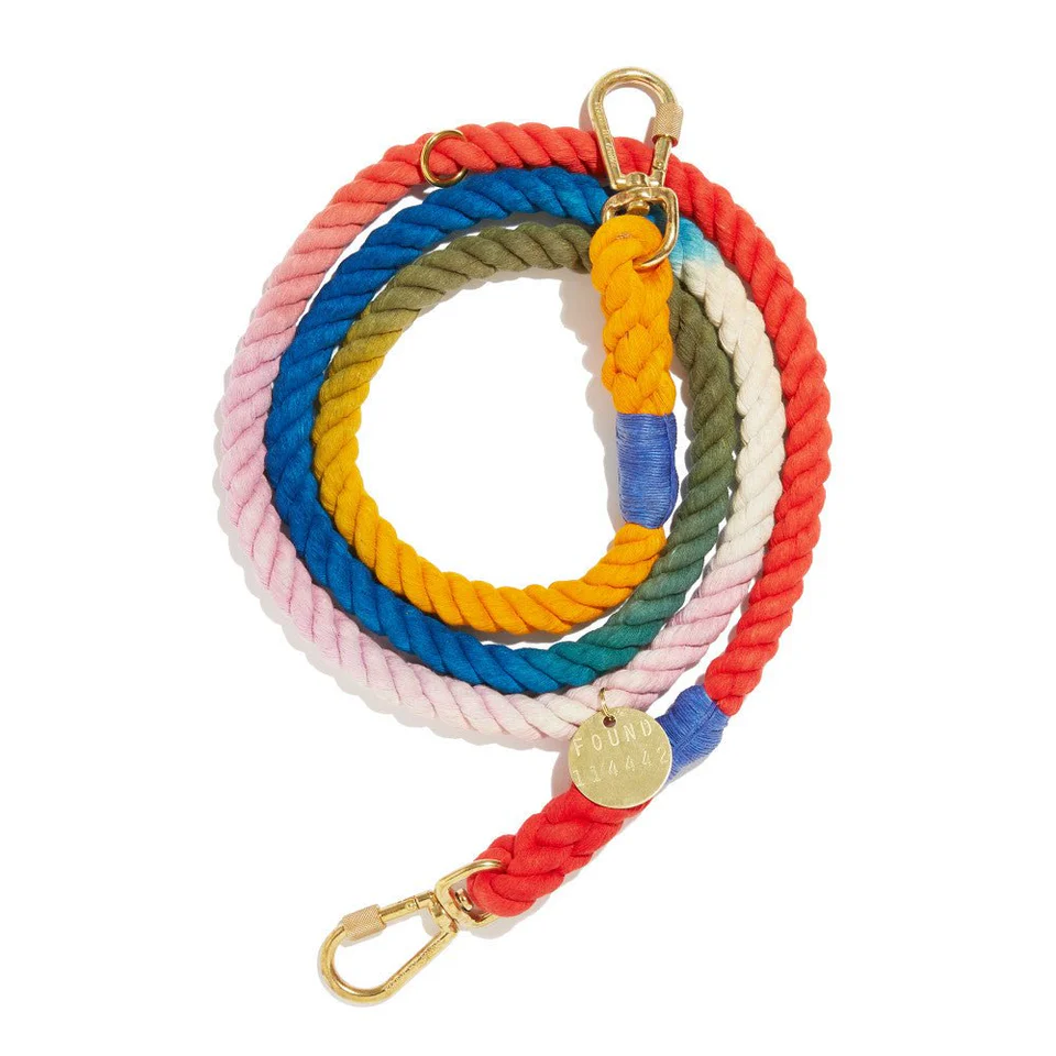 Found Hands Free Adjustable Rope Leash | The Henri