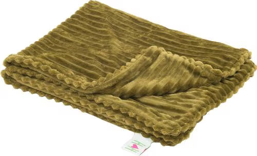 Scout Blanket 2-Sided Plush Dog & Cat Blanket, Olive