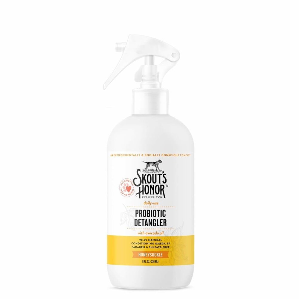 Probiotic Pet Hair Detangler 8oz - Honeysuckle