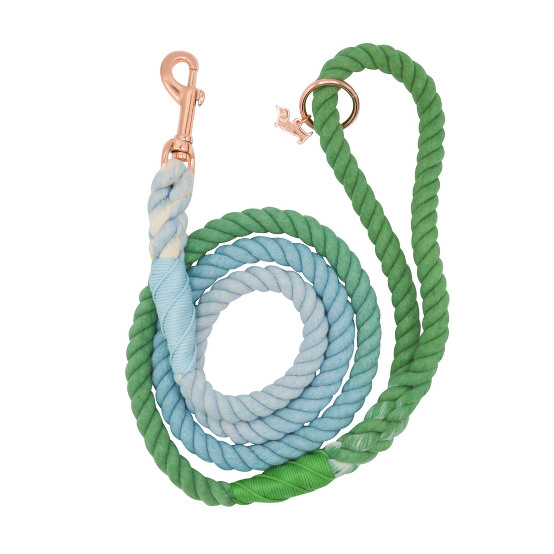 Ombre Rope Leash - Minty