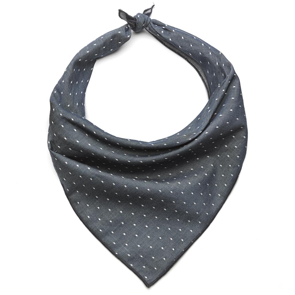 Chambray Dot Bandana