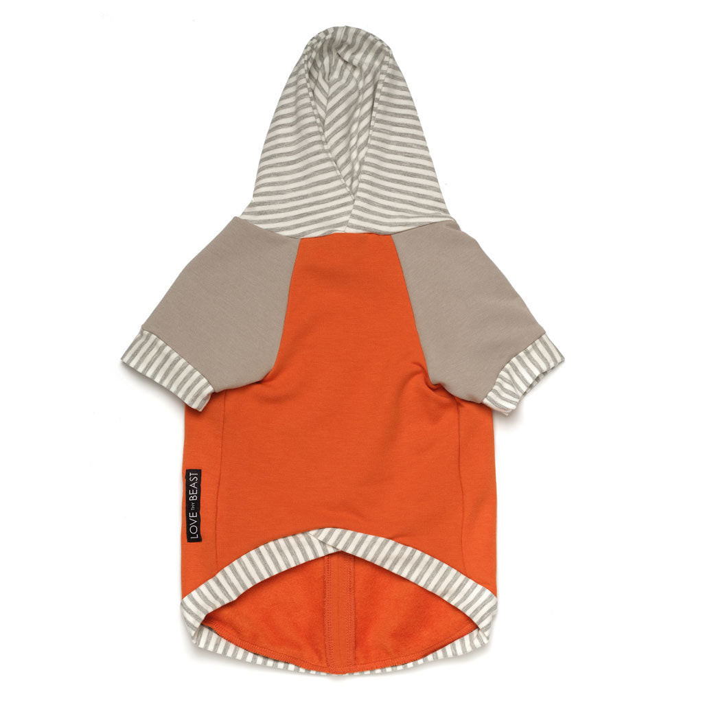 Bamboo Knit Fleece, Orange
