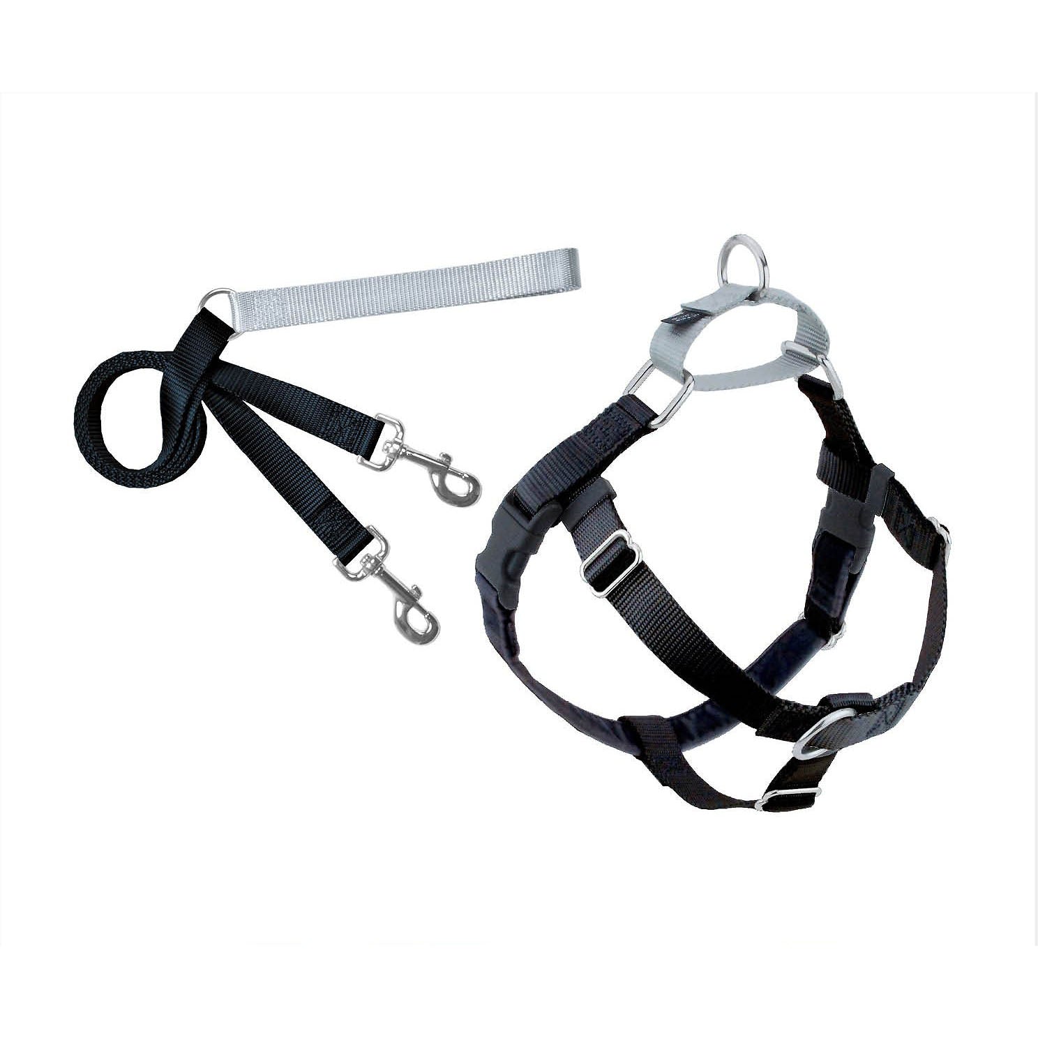 Black Freedom Harness & Leash