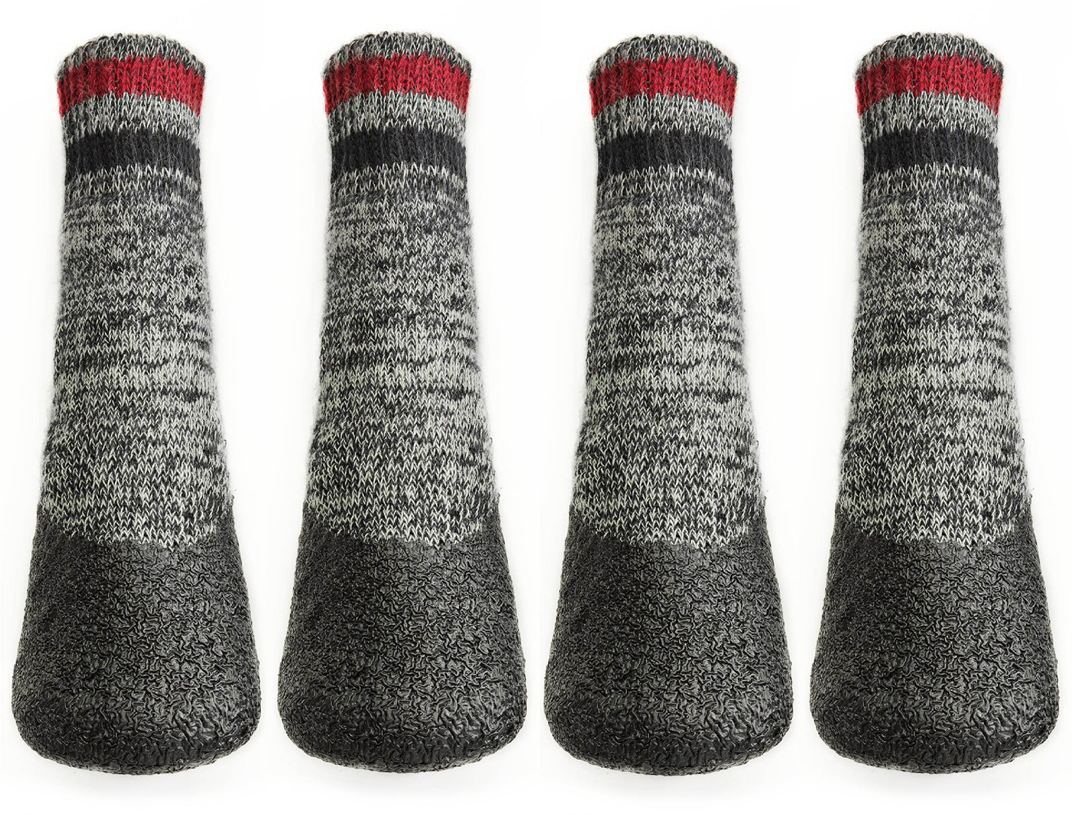 Rubber Dipped Socks - Black