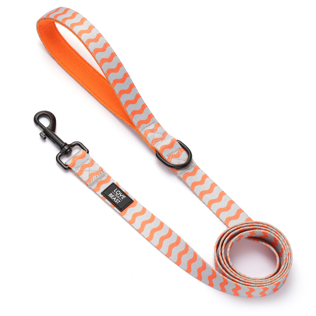 Wavy Baby Leash - Orange