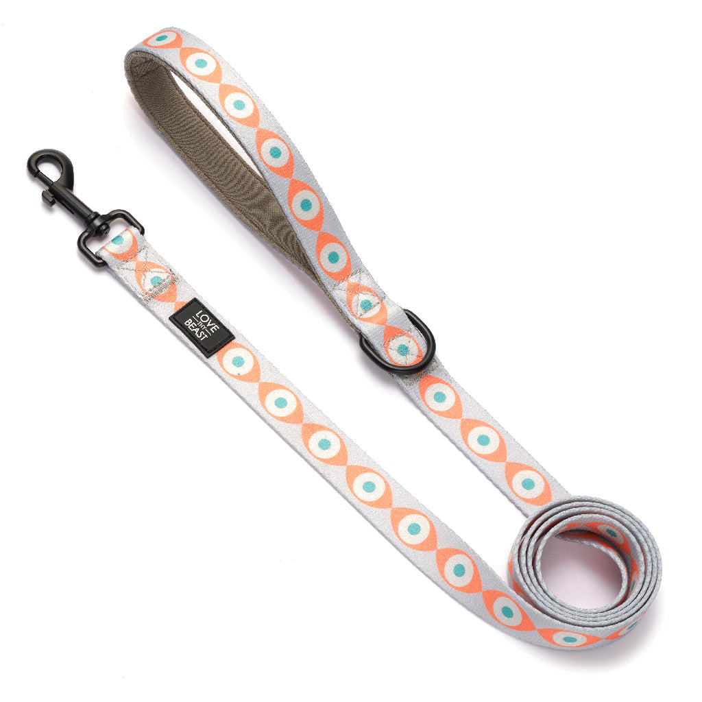 Evil Eye Leash - Orange