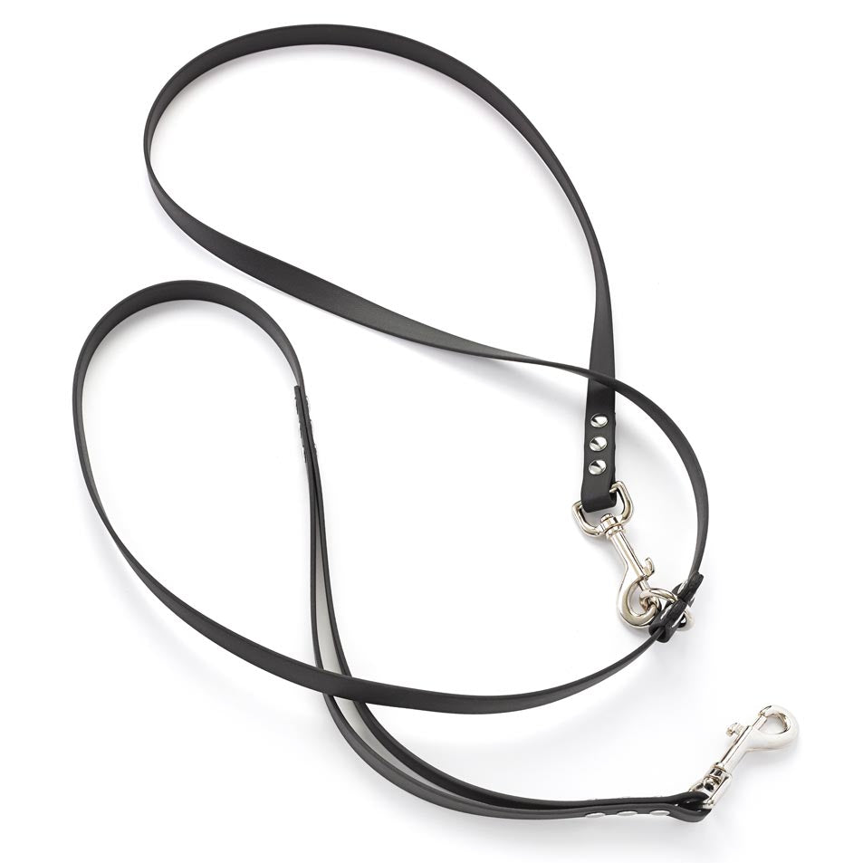 Black Hands Free Adjustable Leash, 7ft