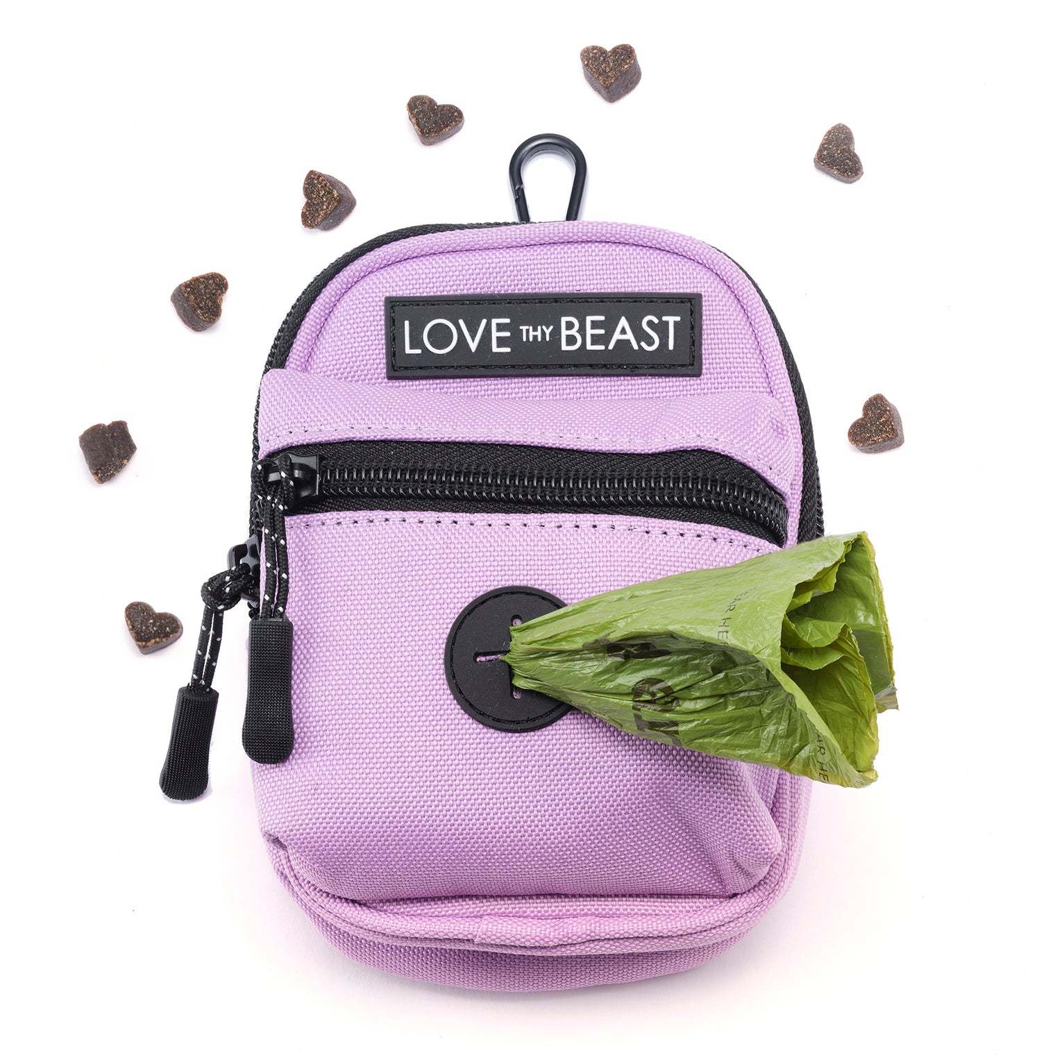 Treat / Poo Baggie Holder - Lilac