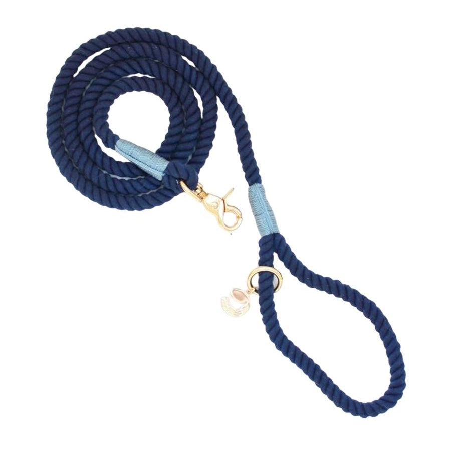 Rope Leash - Navy Blue