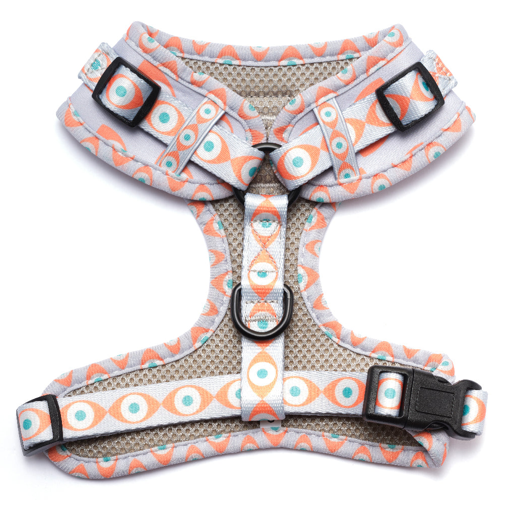Evil Eye Harness - Orange