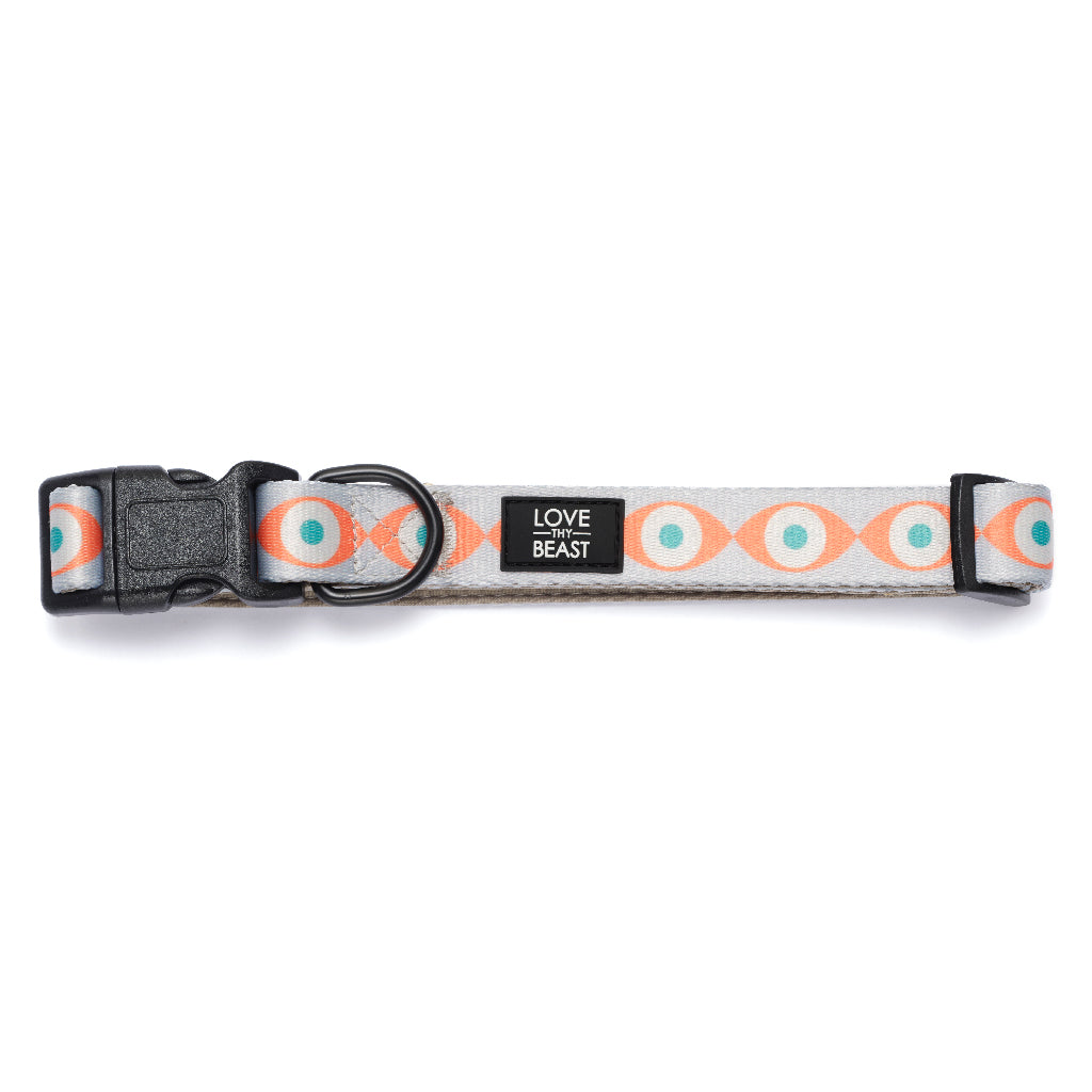 Evil Eye Collar - Orange