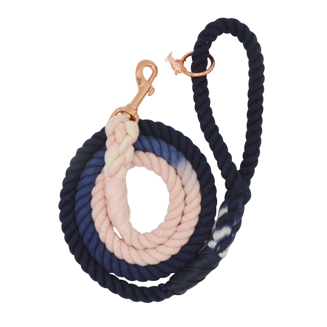 Ombre Rope Leash - Moonlight