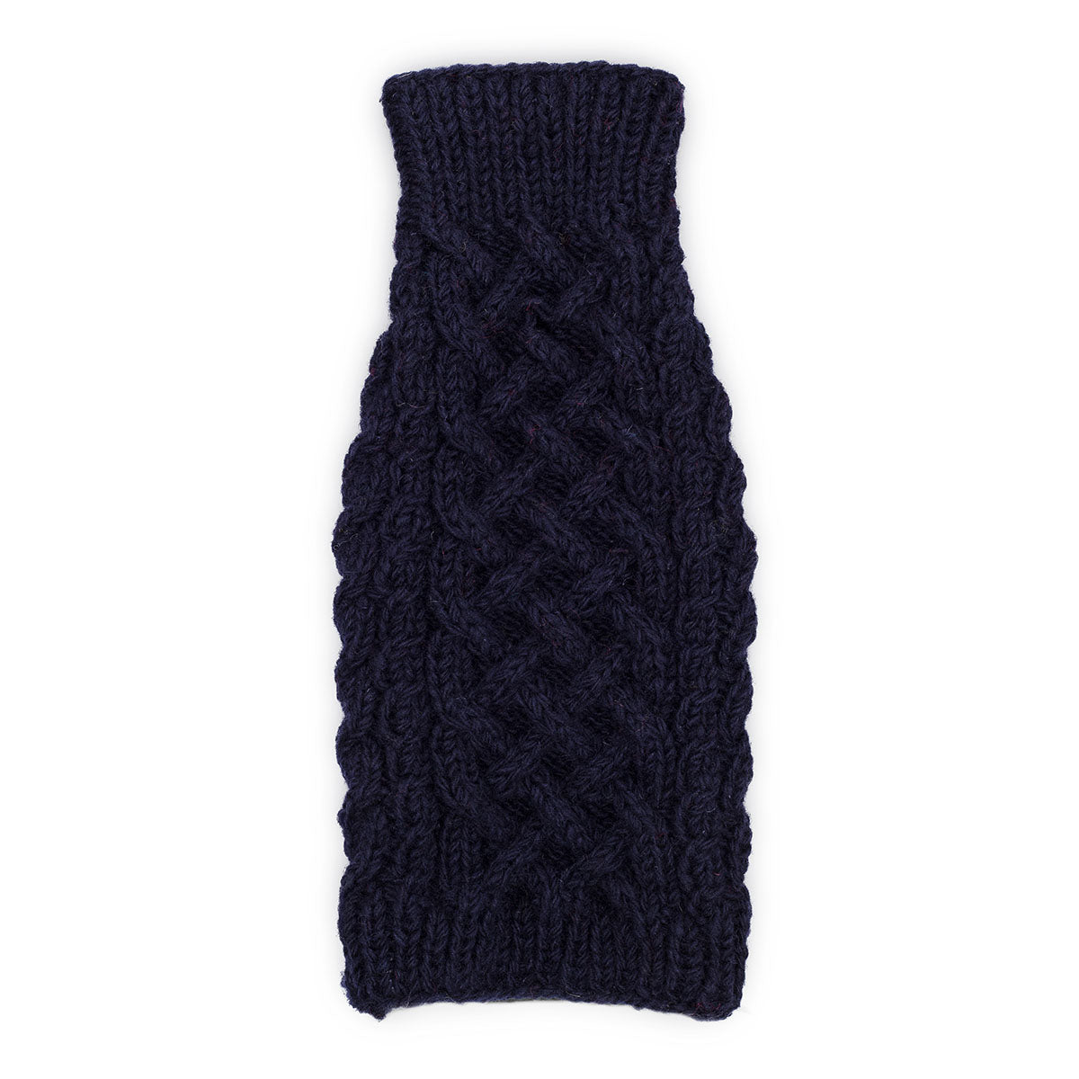 Cable Knit Sweater - Navy