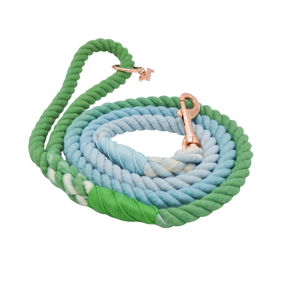 Ombre Rope Leash - Minty