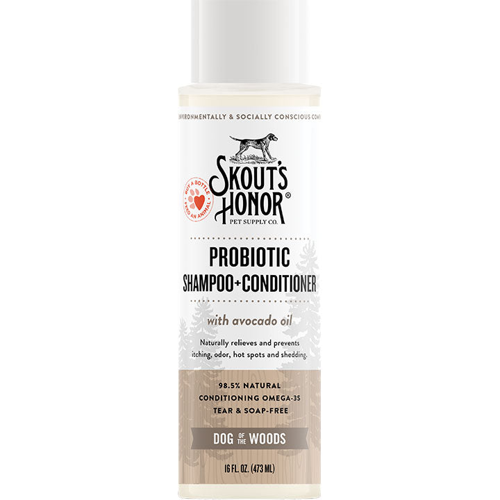 Pet Shampoo and Conditioner 2-in-1,  Dog Wood