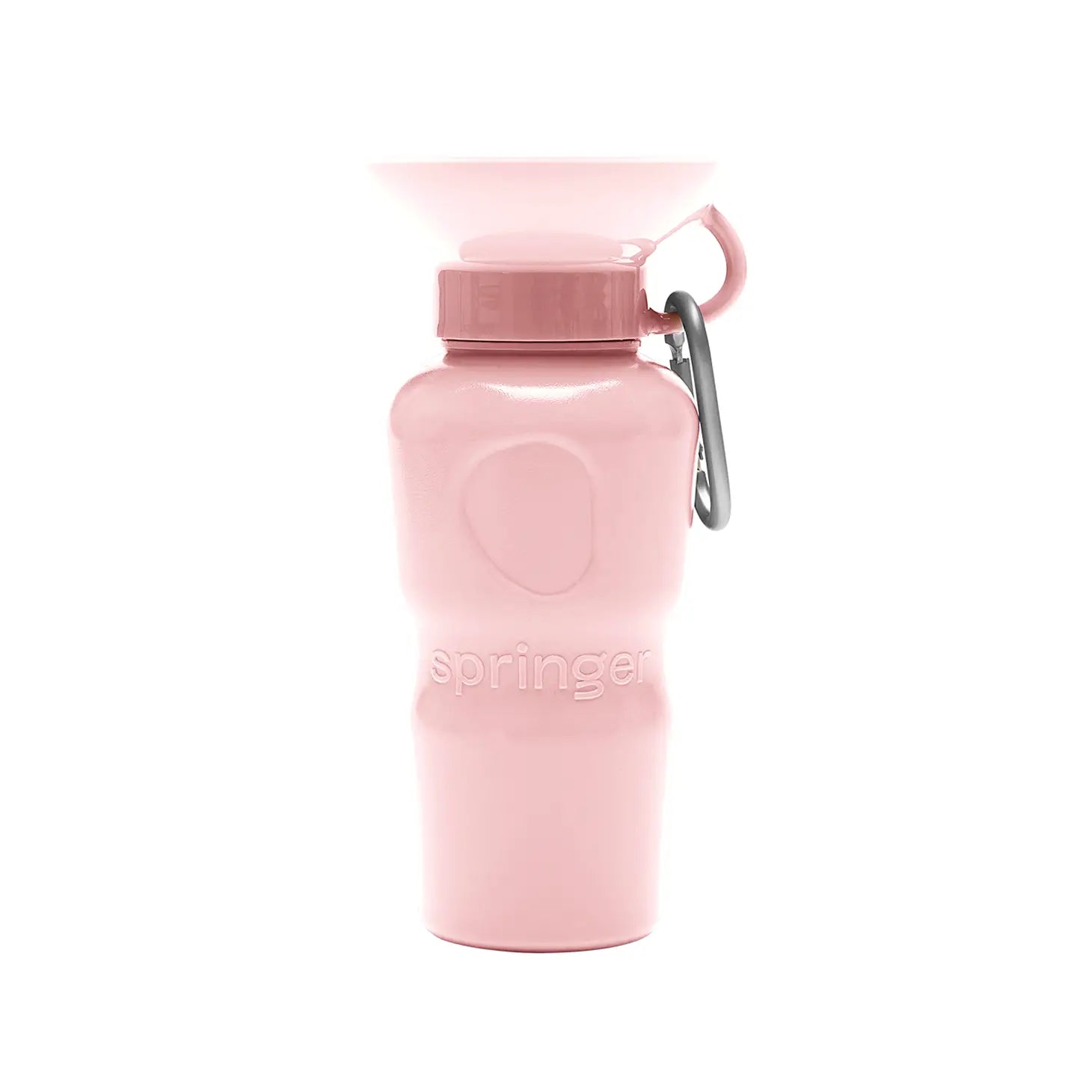 Pink Squeeze-able Water Bottle, 22oz