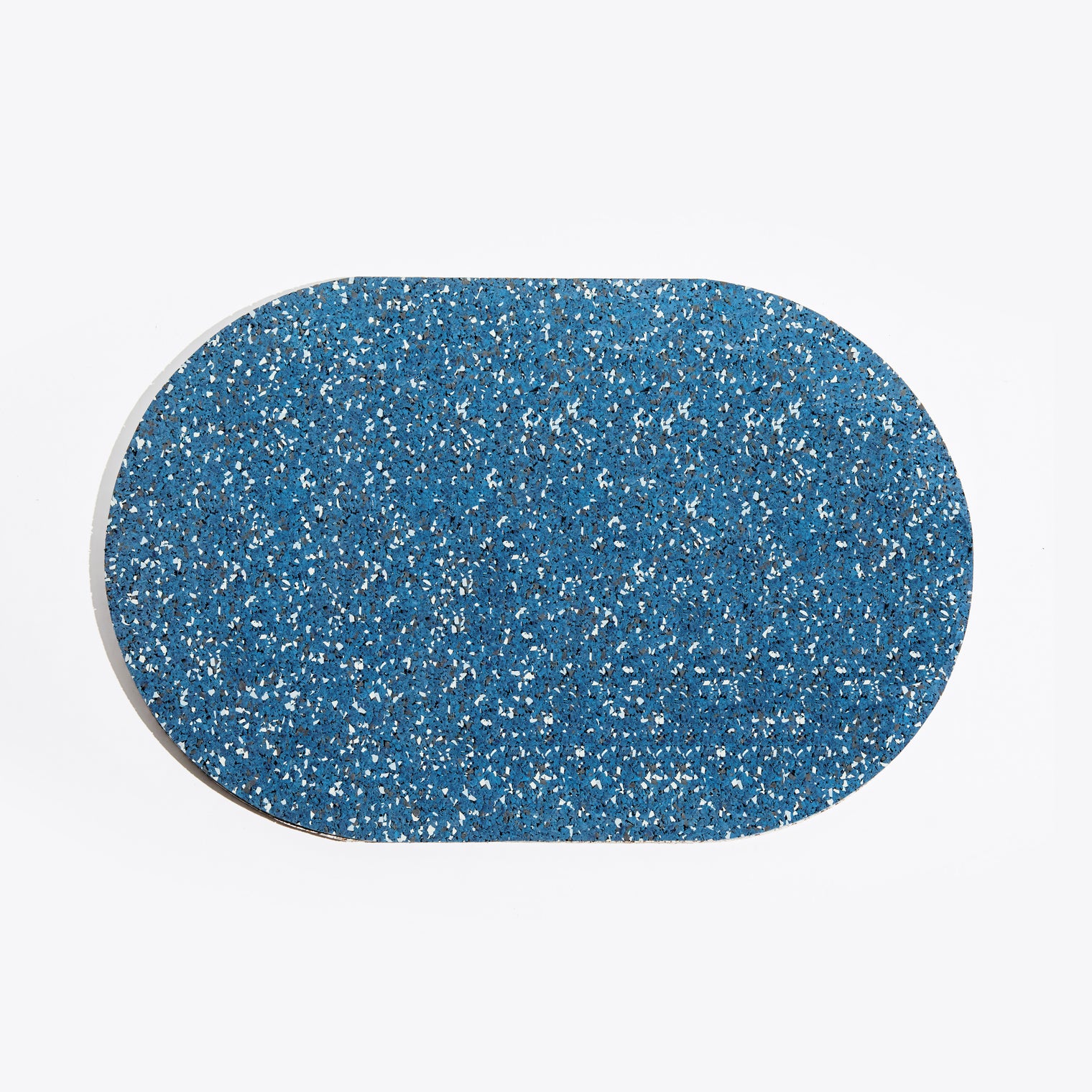 Royal Speckle Rubber Oval Mat - 2 sizes