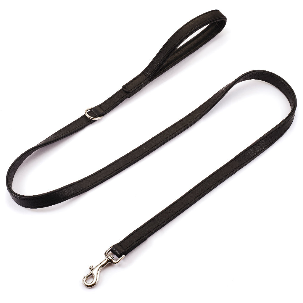 Black Leather Leash