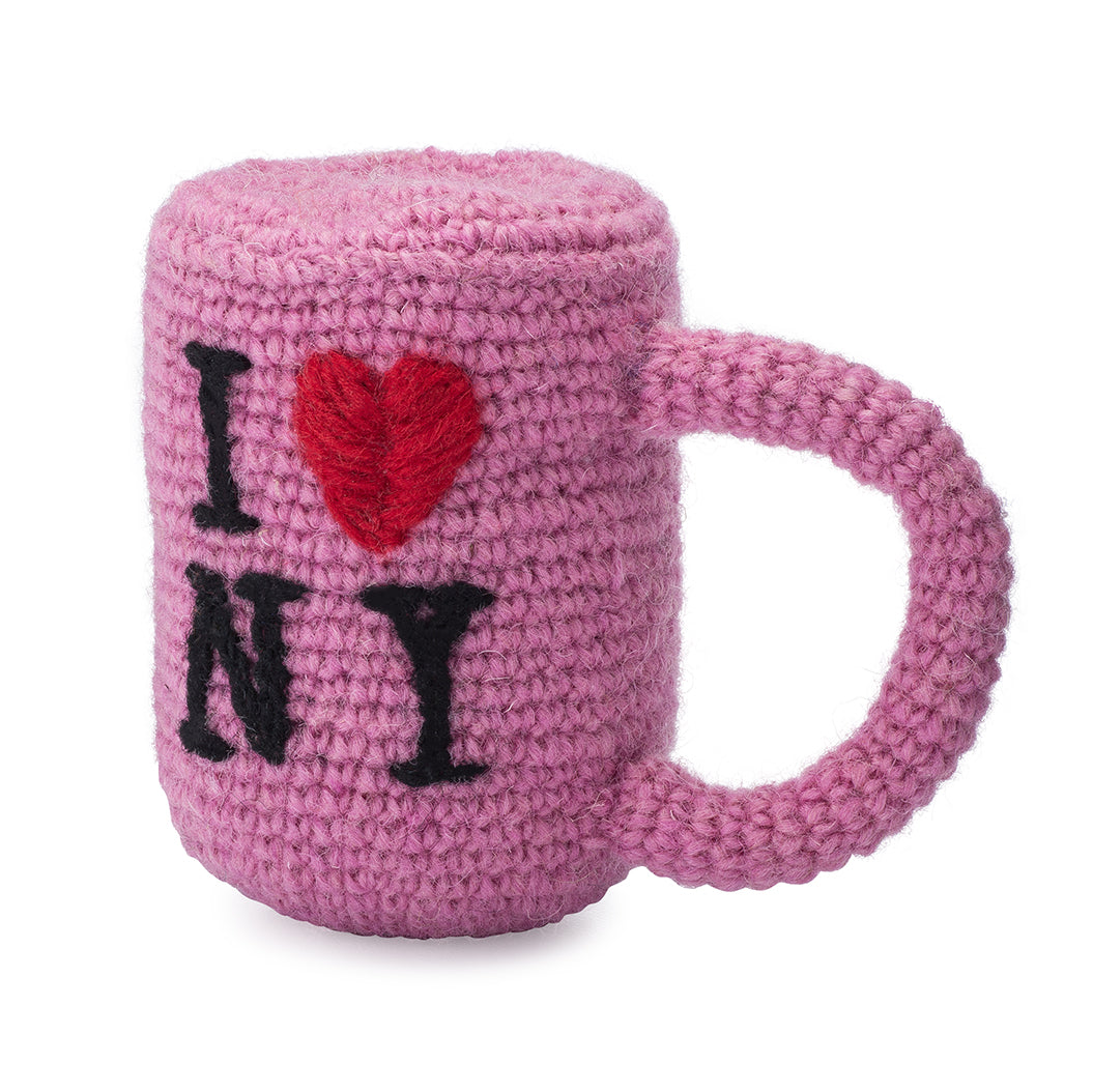 NY Mug Knit Toy