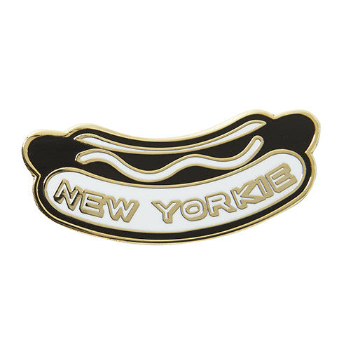 New Yorkie Enamel Pin