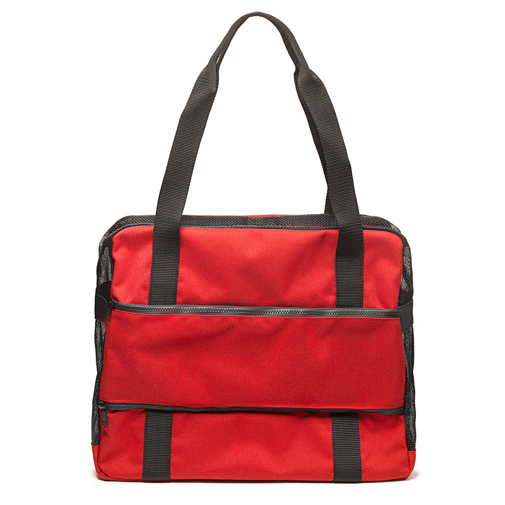 Nylon Pet Travel Carrier - Red