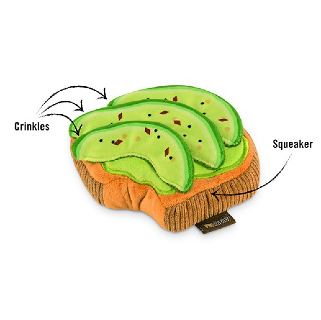 Avocado Toast Plush Toy