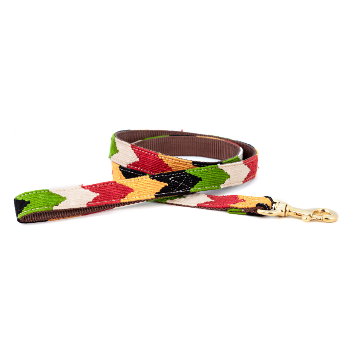 Harvest Chevron Hand Woven Lead