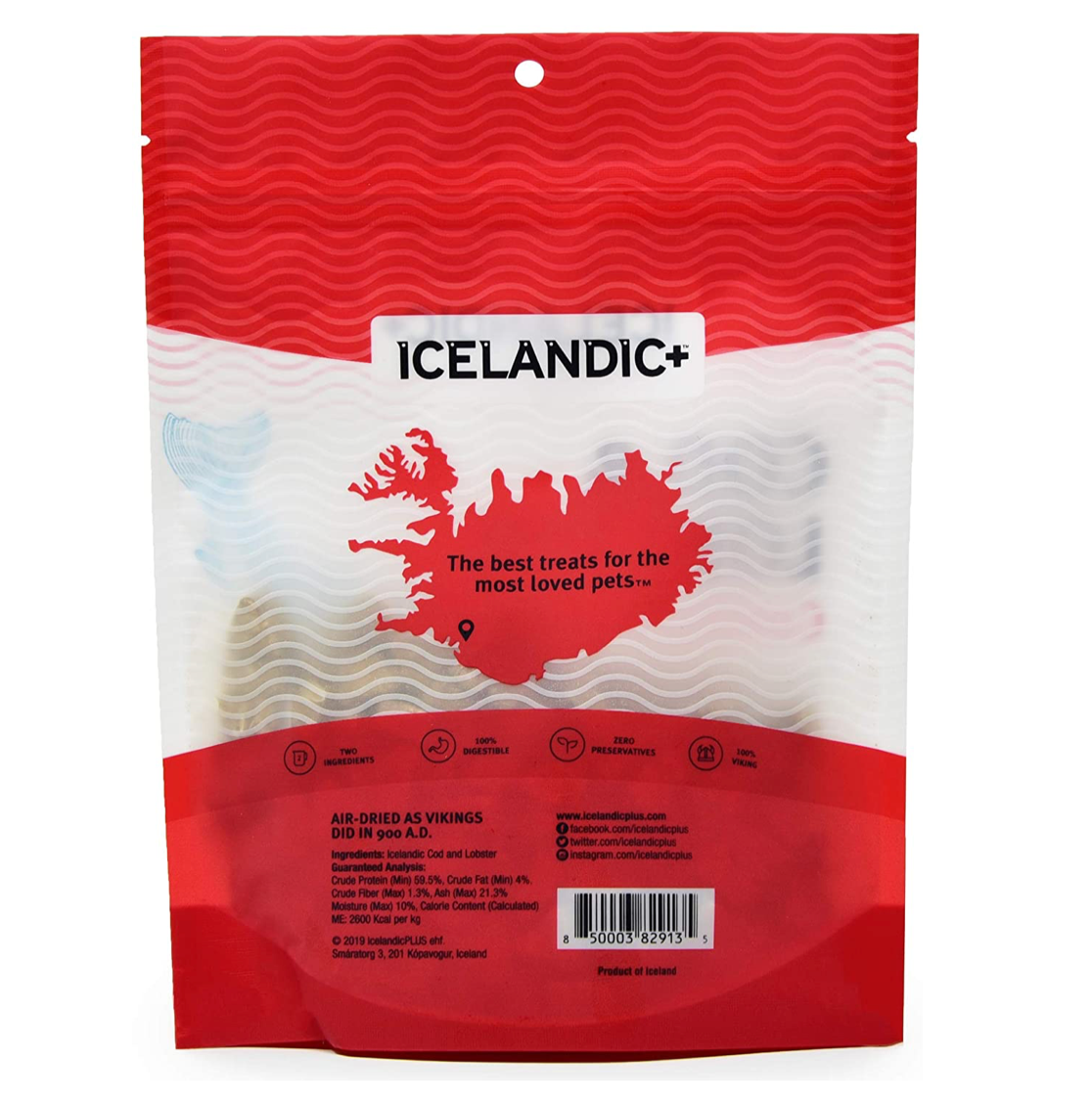 Icelandic Cod and Lobster Bites, 3.52oz